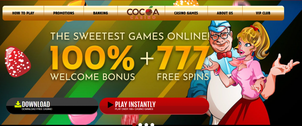 Cocoa Casino website review